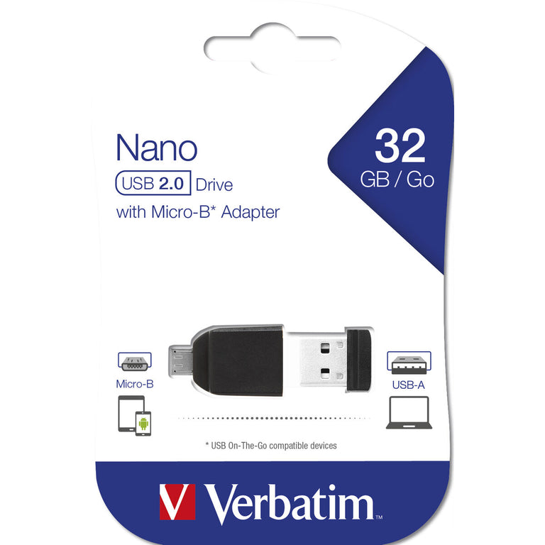 Clé USB Verbatim 49822 Noir 32 GB