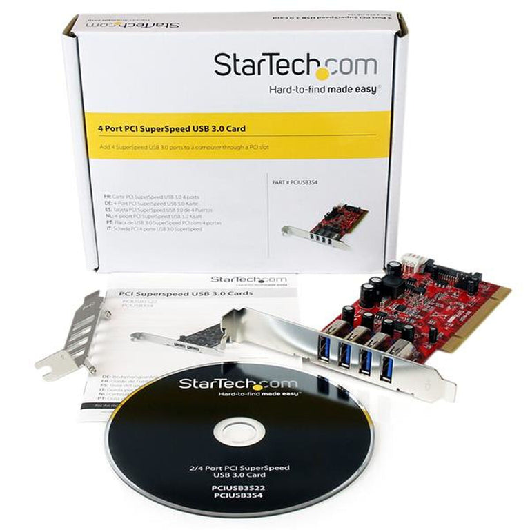 PCI Card Startech PCIUSB3S4