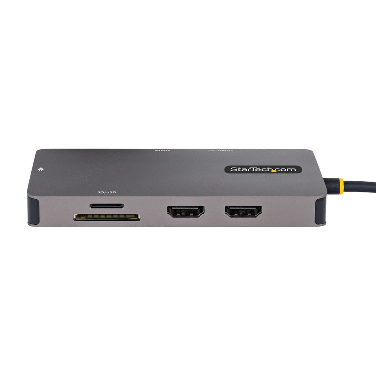 Hub USB Startech 120B-USBC-MULTIPORT Gris