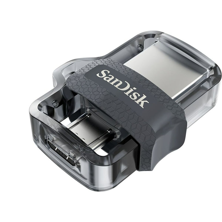 Clé USB SanDisk SDDD3-128G-G46 Noir Argenté 128 GB