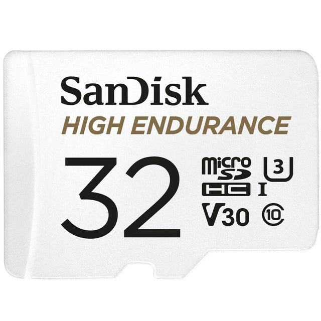 Carte Mémoire Micro SD avec Adaptateur SanDisk High Endurance 32 GB