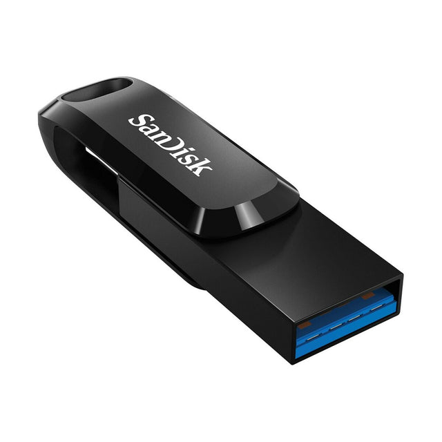 Clé USB SanDisk SDDDC3-128G-G46 Noir Noir/Argenté 128 GB