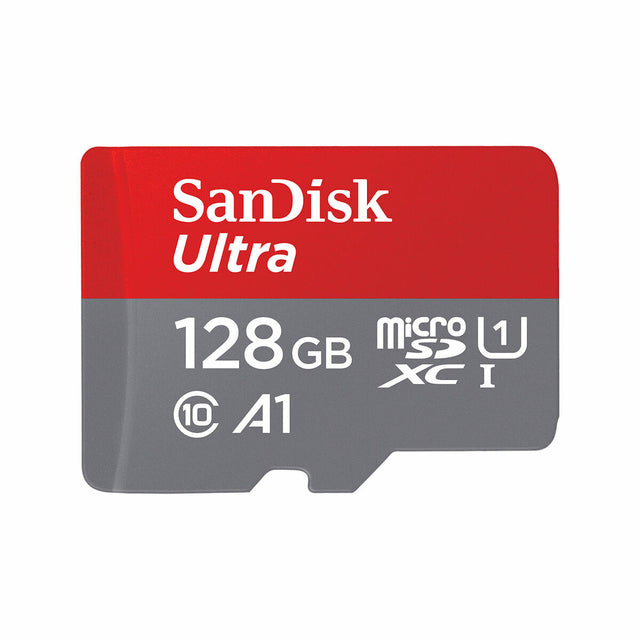 Carte Mémoire Micro SD avec Adaptateur SanDisk Ultra microSD 128 GB