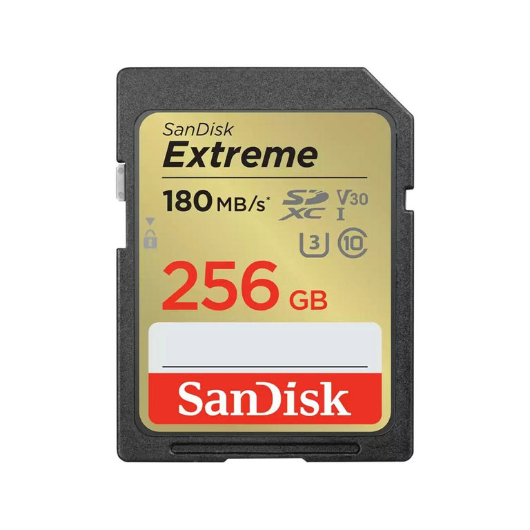 Carte Mémoire SDHC SanDisk Extreme 256 GB