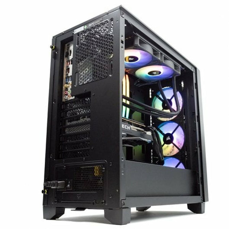 Desktop PC PcCom PCC-iCUE-7600X-7600W 32 GB RAM 1 TB SSD AMD Radeon RX 7600