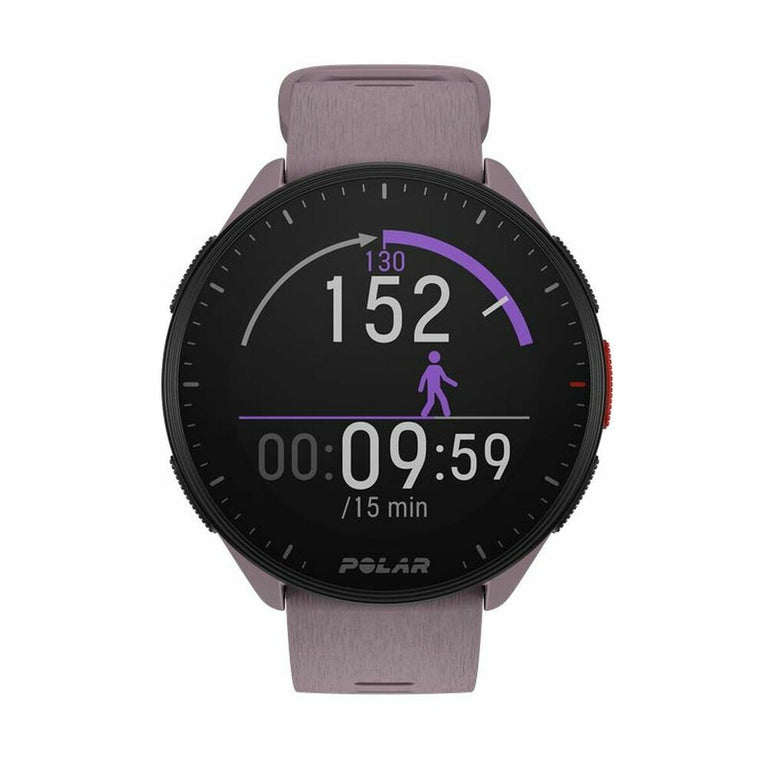 Smart Watch with Pedometer Running Polar Purple 1,2"