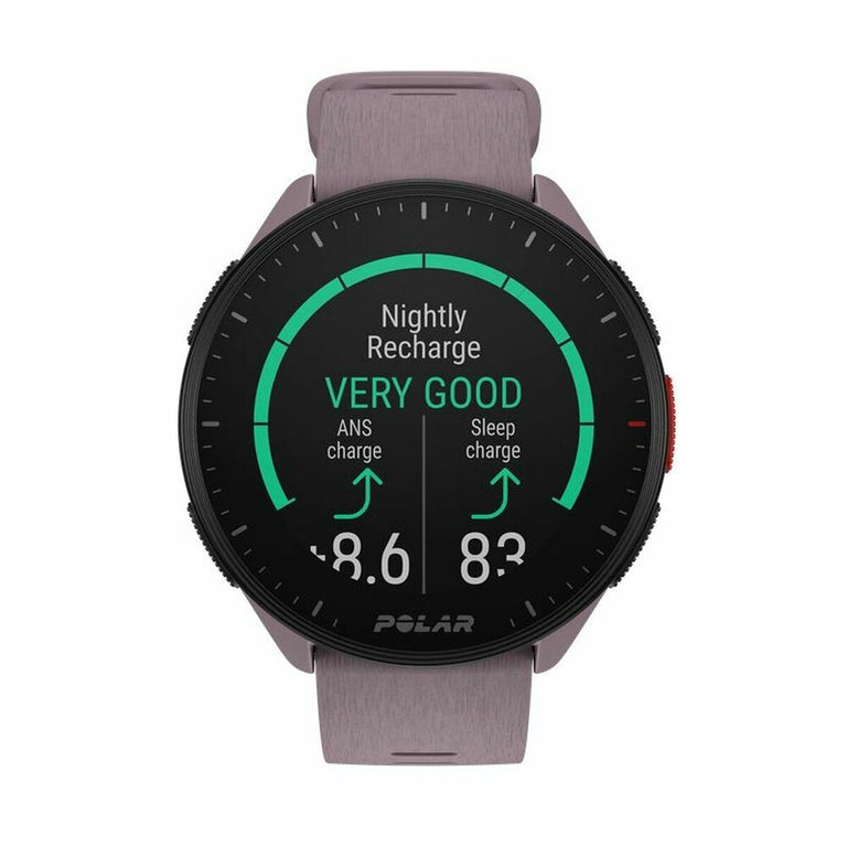 Smart Watch with Pedometer Running Polar Purple 1,2"