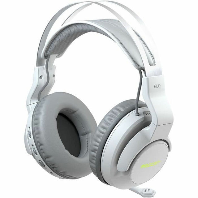 Casques avec Microphone Roccat Elo 7.1 Air Blanc Jeux Bluetooth/Sans fil