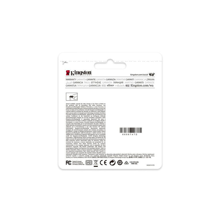 Carte Micro SD Kingston High Endurance 128GB