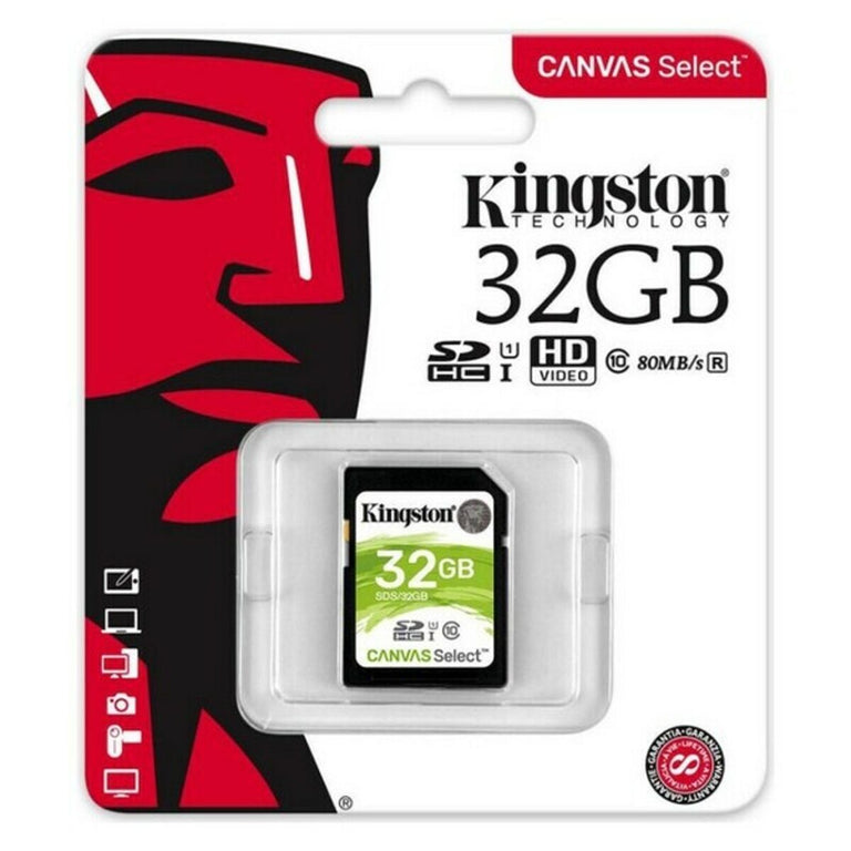 Carte Mémoire SD Kingston SDS2 100 MB/s exFAT