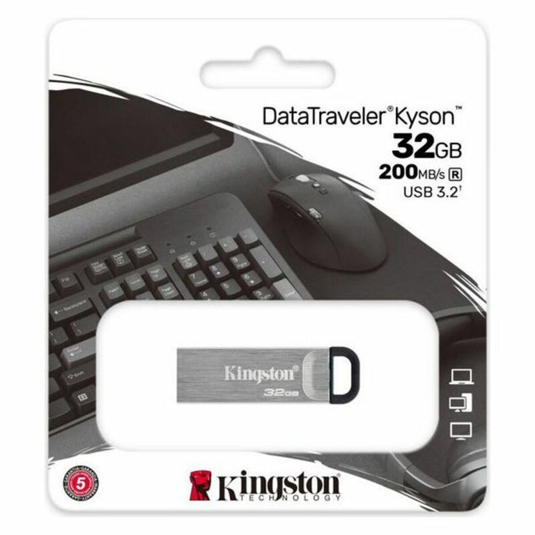 Clé USB Kingston DataTraveler DTKN Argenté Clé USB