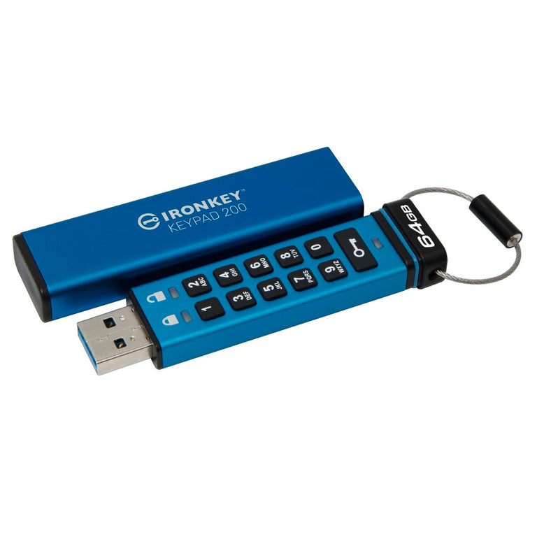 Pendrive Kingston IKKP200/64GB Bleu