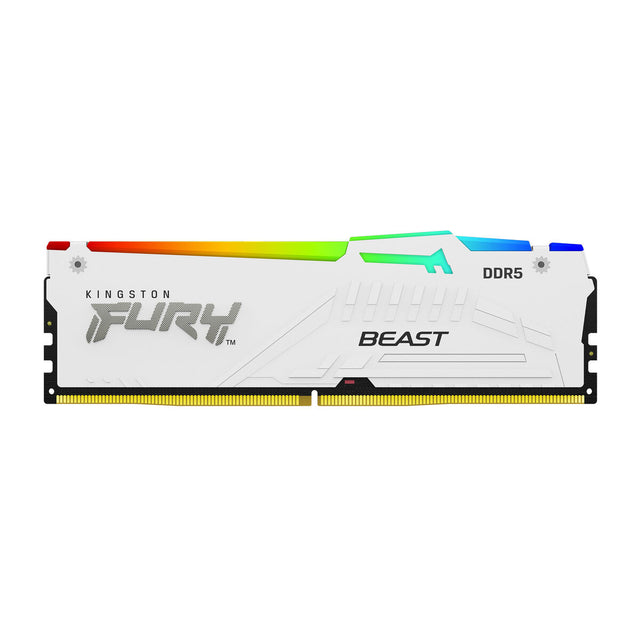 Mémoire RAM Kingston FURY Beast White RGB  16 GB DDR5 cl34