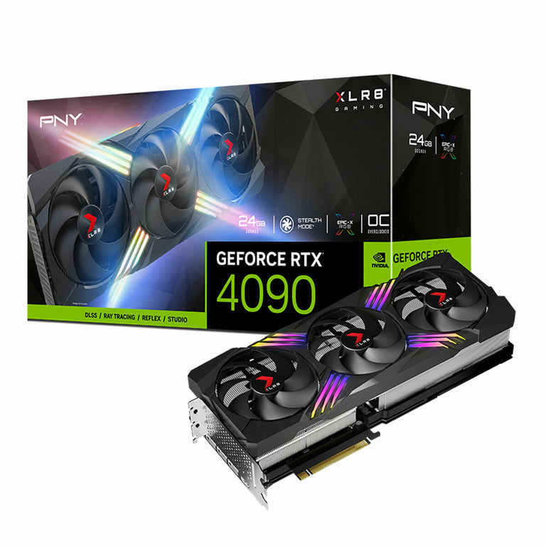 Carte Graphique PNY GeForce RTX 4090 XLR8 Gaming VERTO