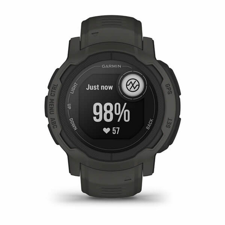 Montre intelligente GARMIN Instinct 2 45 mm 0,9" Noir Graphite Gris foncé