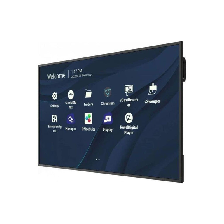 Monitor Videowall ViewSonic CDE6530 Black UHD 4K 65"