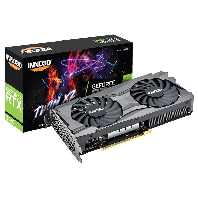 Carte Graphique INNO3D GeForce RTX 3060 Twin X2 8 GB GDDR6