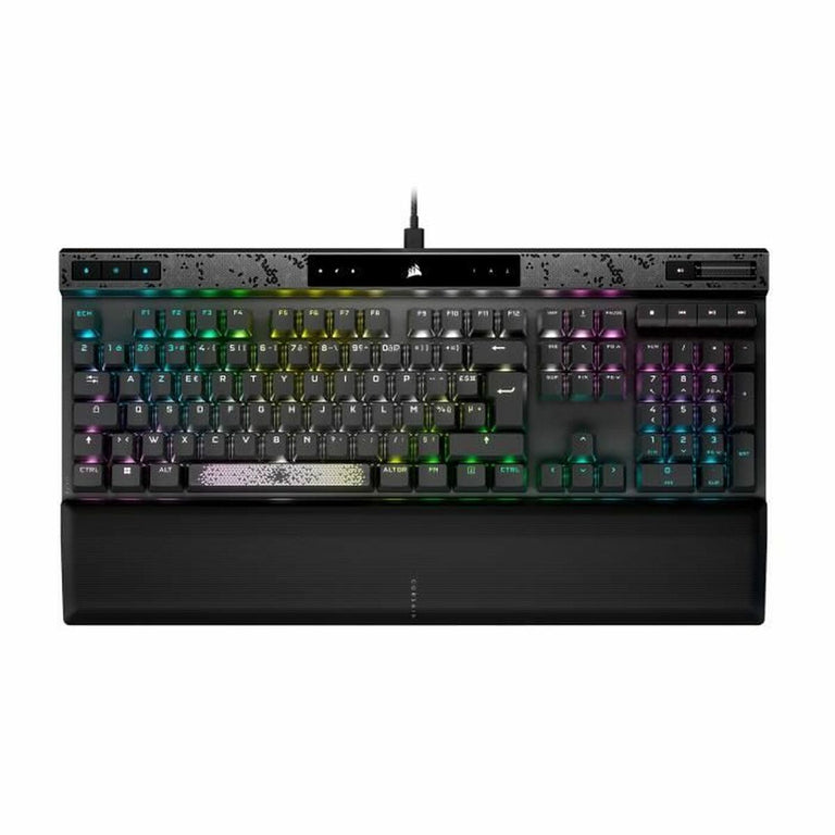 Clavier Bluetooth Corsair K70 MAX RGB Noir Gris Français AZERTY