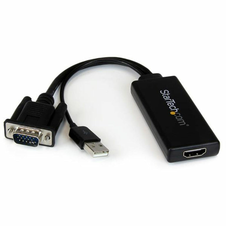 Adaptateur HDMI vers VGA Startech VGA2HDU              Noir