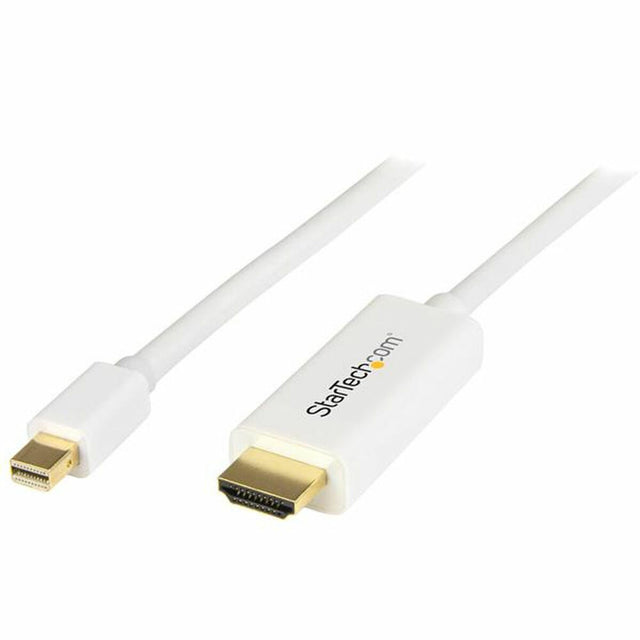 Adaptateur Mini DisplayPort vers HDMI Startech MDP2HDMM1MW 4K Ultra HD 1 m