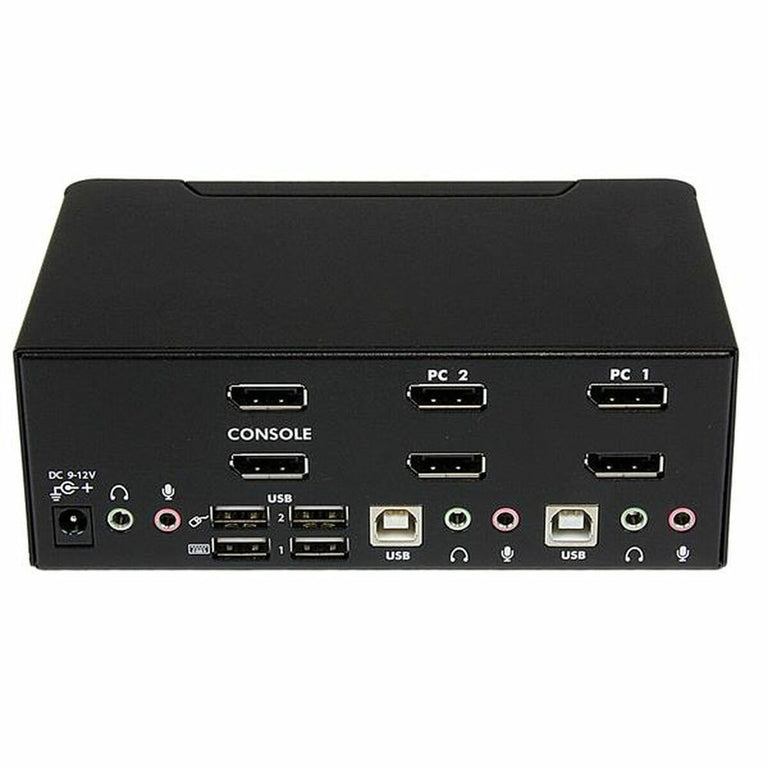 Commutateur KVM avec 2 Ports Startech SV231DPDDUA Noir