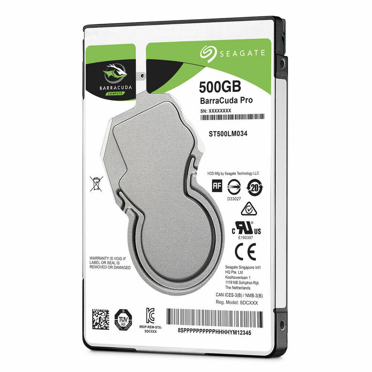 Disque dur Seagate ST500LM034 3,5" 2,5" 500 GB HDD 500 GB SSD 2,5"