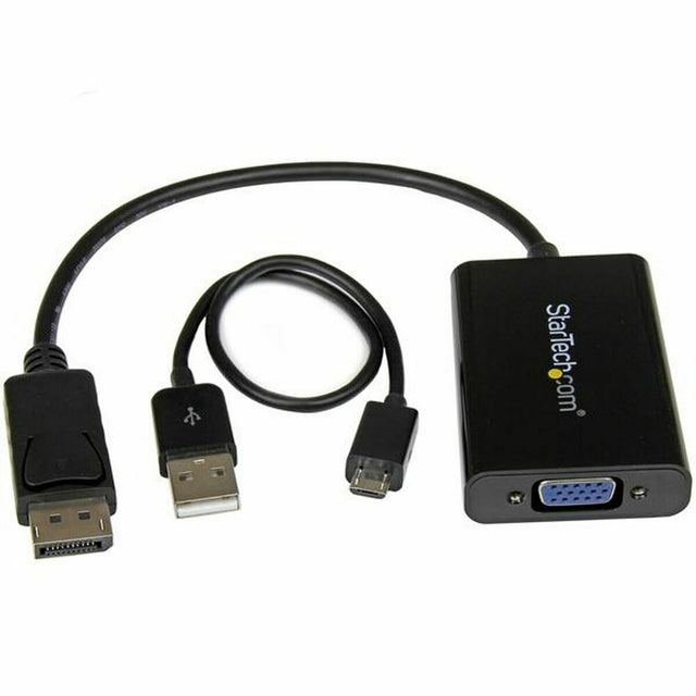 Adaptateur DisplayPort vers VGA Startech DP2VGAA Noir