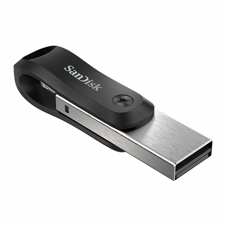 Clé USB   SanDisk SDIX60N-128G-GN6NE         Noir Argenté 128 GB