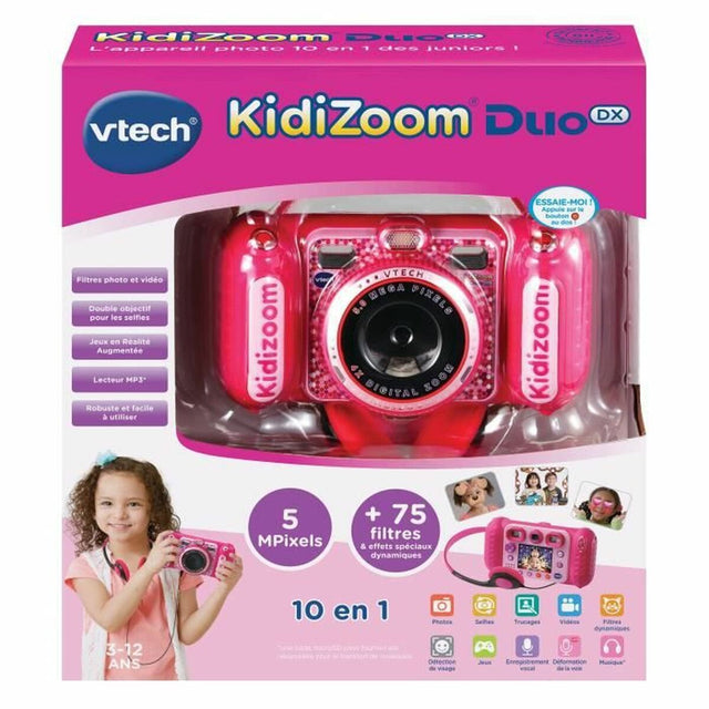 Appareil Photo Numérique pour Enfants Vtech Duo DX rose