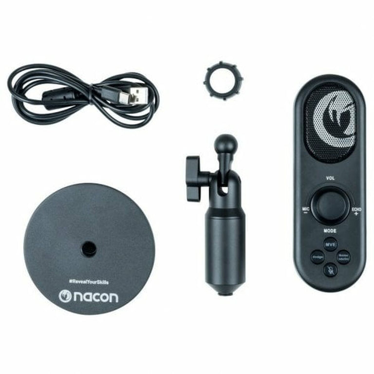 Microphone de Bureau Nacon Noir