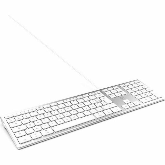 Clavier Mobility Lab Blanc Argenté Mac OS AZERTY