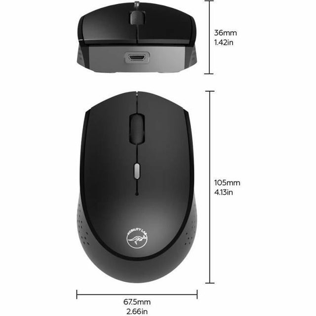 Souris Bluetooth Sans Fil Mobility Lab Noir