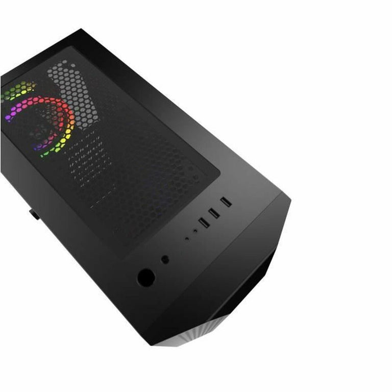 Boîtier ATX semi-tour MRED rgb dream eyes Noir