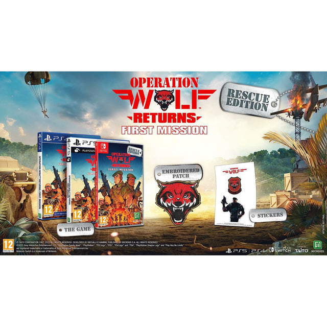 Jeu vidéo pour Switch Microids Operation Wolf Returns: First Mission - Rescue Edition