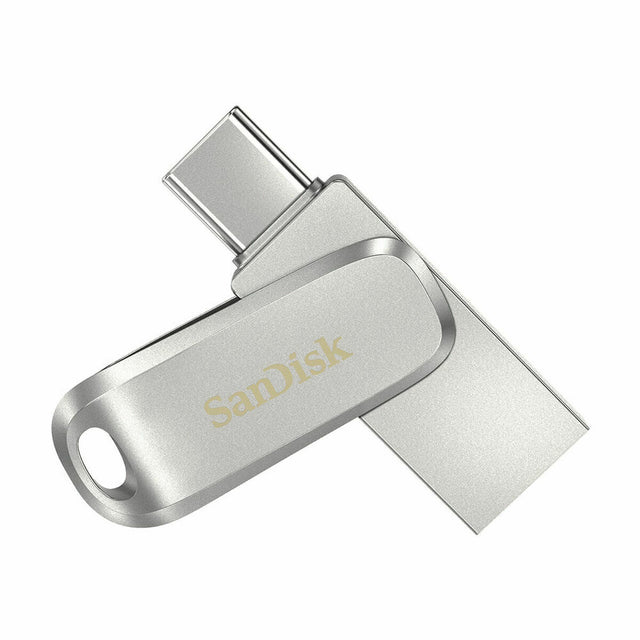 Clé USB SanDisk Ultra Dual Drive Luxe 512 GB Argenté Acier 512 GB