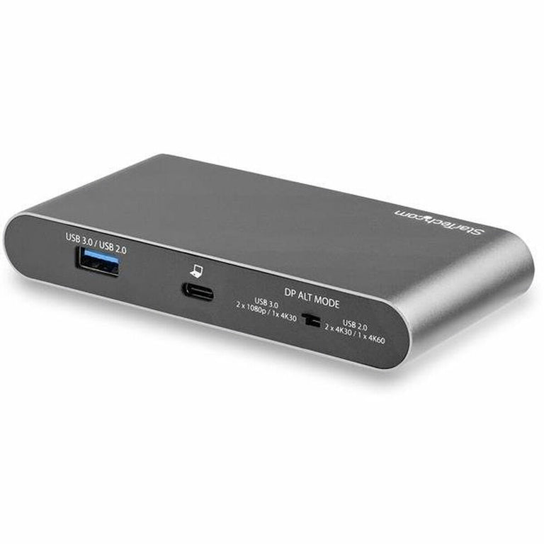 USB Hub Startech DK30C2HAGPD Black Grey USB-C