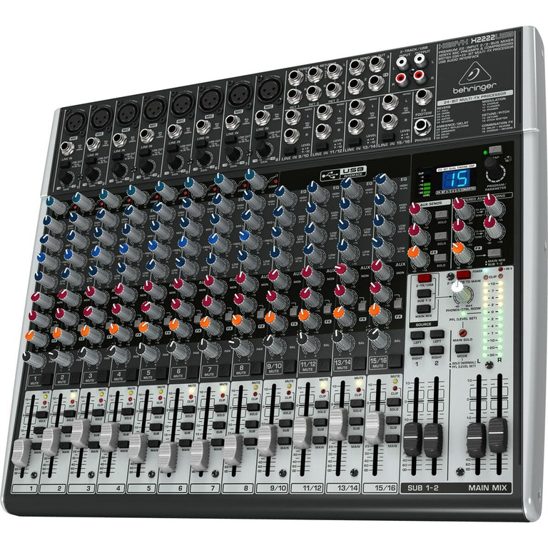 Table de Mixage Behringer XENYX X2222USB