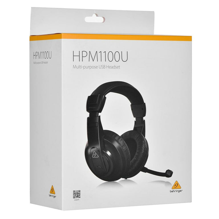 Casques avec Microphone Behringer HPM1100 Noir