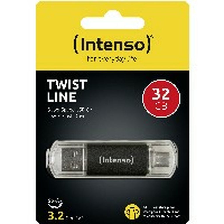 Clé USB INTENSO 3539480 Anthracite 32 GB