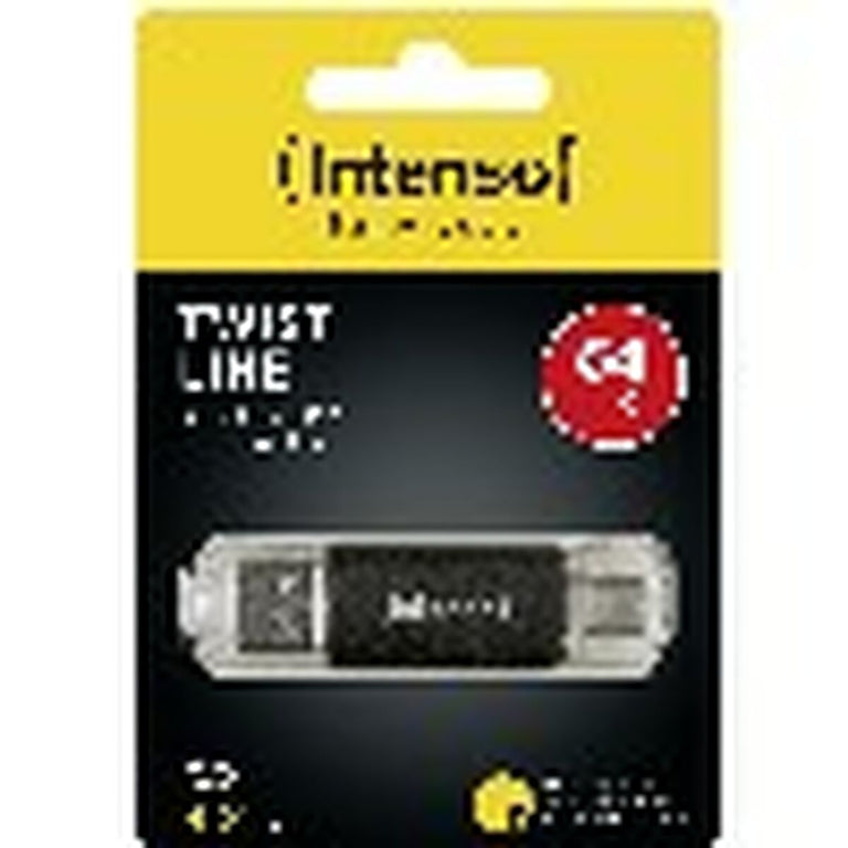 Clé USB INTENSO Anthracite 64 GB