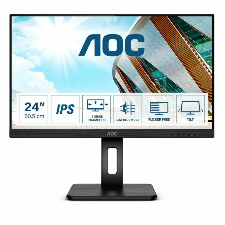 Monitor AOC 24P2Q 24" FHD LED IPS LED LCD AMD FreeSync Flicker free