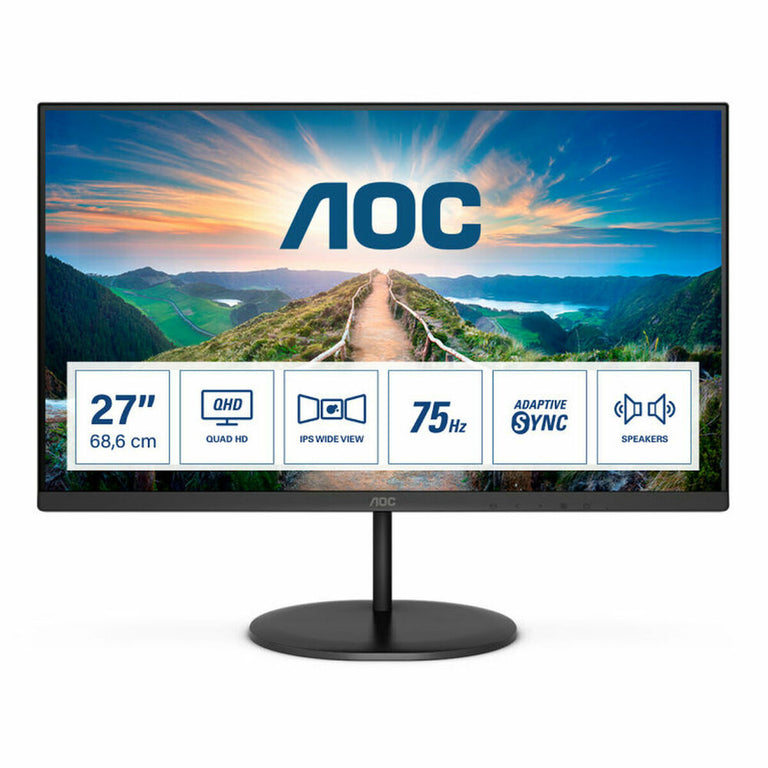 Écran AOC Q27V4EA 27" 2K 75 Hz