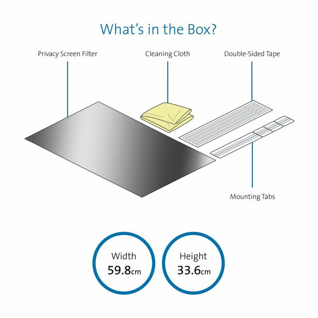 Privacy Filter for Monitor Kensington 626491 27"