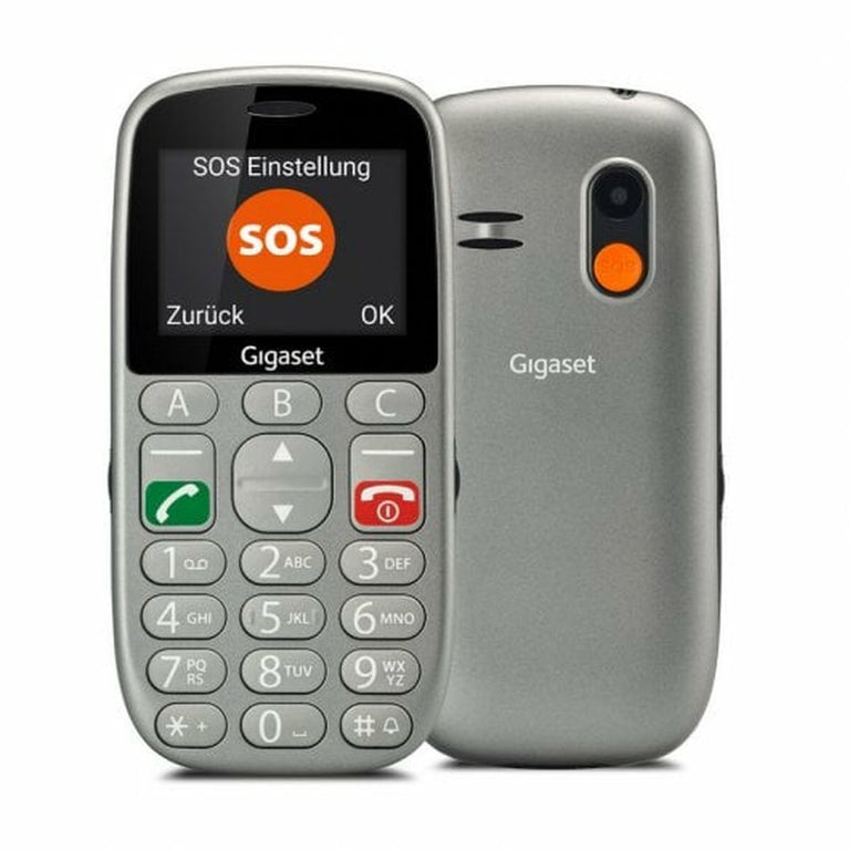 Téléphone portable pour personnes âgées Gigaset GL390 2,2" 32 GB RAM 2G Gris