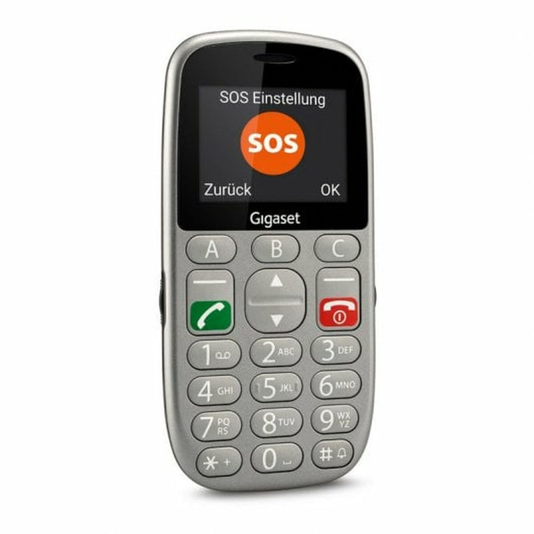 Téléphone portable pour personnes âgées Gigaset GL390 2,2" 32 GB RAM 2G Gris