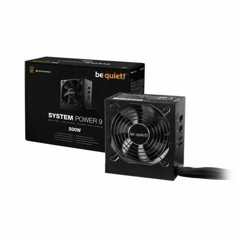 Bloc d’Alimentation Be Quiet! BN301 ATX 500 W 110 W 80 Plus Bronze