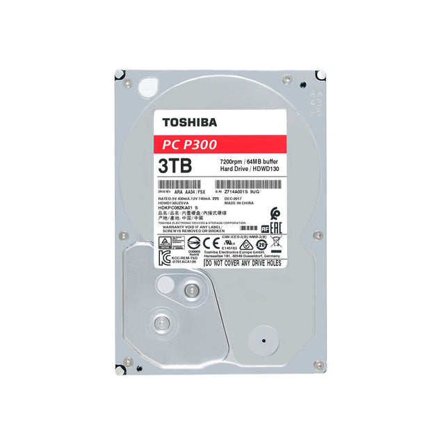 Disque dur Toshiba 3,5" 256 GB SSD 2 TB HDD