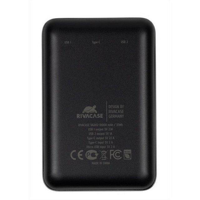 Powerbank Rivacase VA2412 Noir 10000 mAh