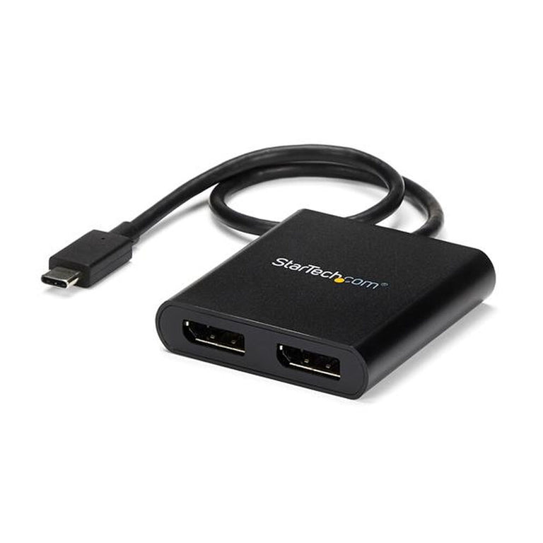 Adaptateur USB C vers DisplayPort Startech MSTCDP122DP Noir