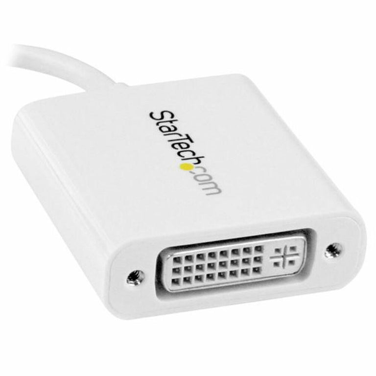 Adaptateur USB C vers DVI Startech CDP2DVIW             Blanc